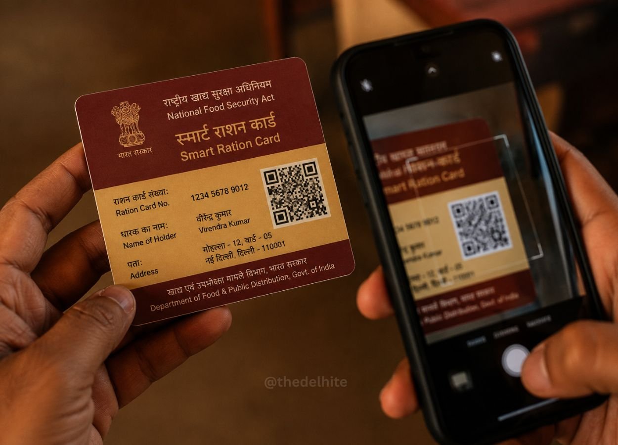 Ration Cards wih QR codes