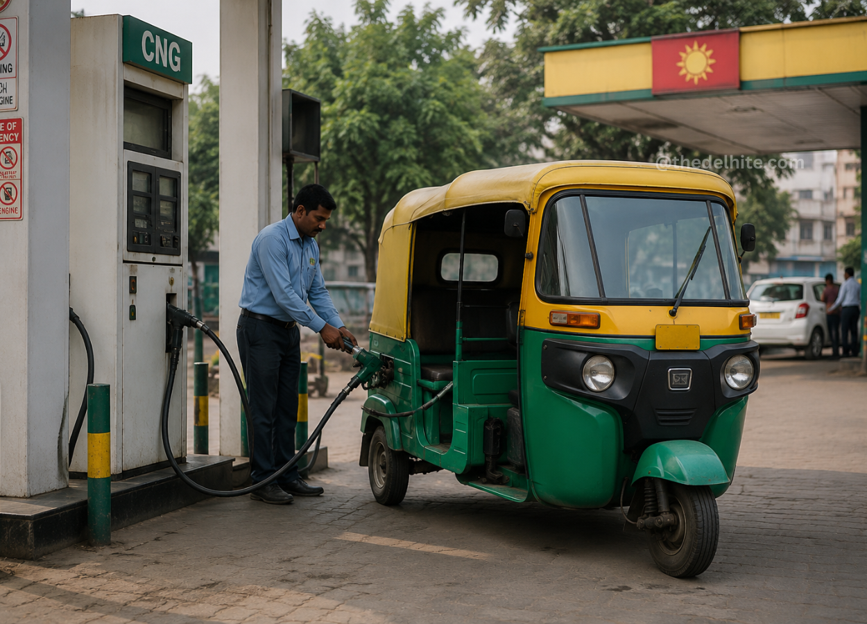 Surge in CNG Prices: Delhi Auto Unions Ask for Fare Hike