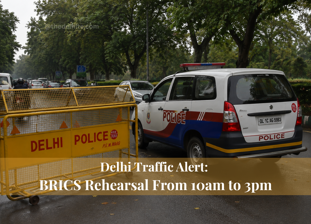 BRICS Summit Preparations: Traffic Affected Across Key Delhi Roads 